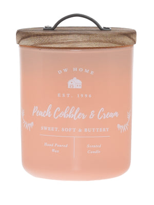 Peach Cobbler & Cream